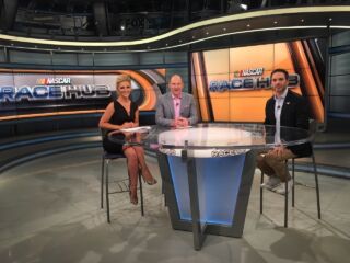 Johnson dons co-host hat for FOX Sports 1's 'NASCAR Race Hub'