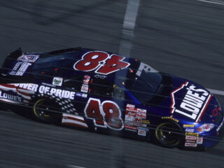 Evolution of Johnson's Lowe's paint schemes