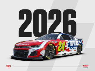 RAPTOR unveils 2026 NASCAR Cup Series paint scheme for William Byron | Images