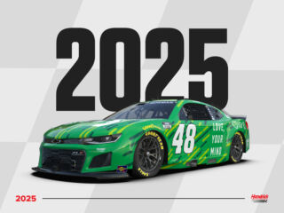 Check out Alex Bowman's special ride for Las Vegas