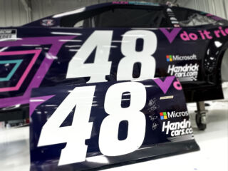 Hendrick Motorsports Artifact of the Week: Monster Mile sheet metal and hey, win an Alex Bowman autograph!