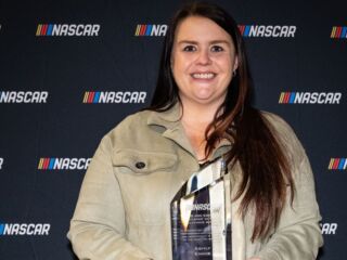 Hendrick Motorsports' Ashly Ennis receives inaugural Jon Edwards Excellence in Public Relations Award