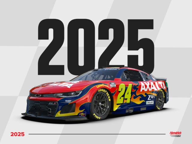 ウィリアム・バイロン 2025 AXALTA Chevrolet 2025 NASCAR paint scheme reveal: William Byron gets fresh