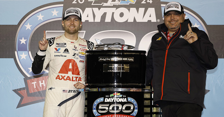 ウィリアム・バイロン デイトナ500チャンピオン 2024 William Byron