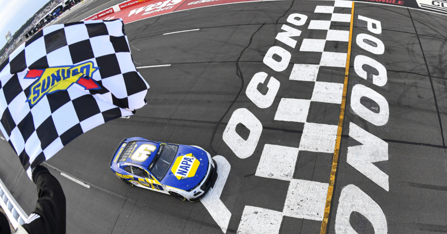 NASCARドライバーの平均：それはトリッキーです！ヘンドリックモータースポーツとポコノの習熟度