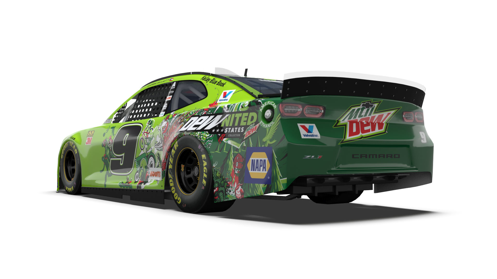 Two new paint schemes to debut at Kentucky Hendrick Motorsports